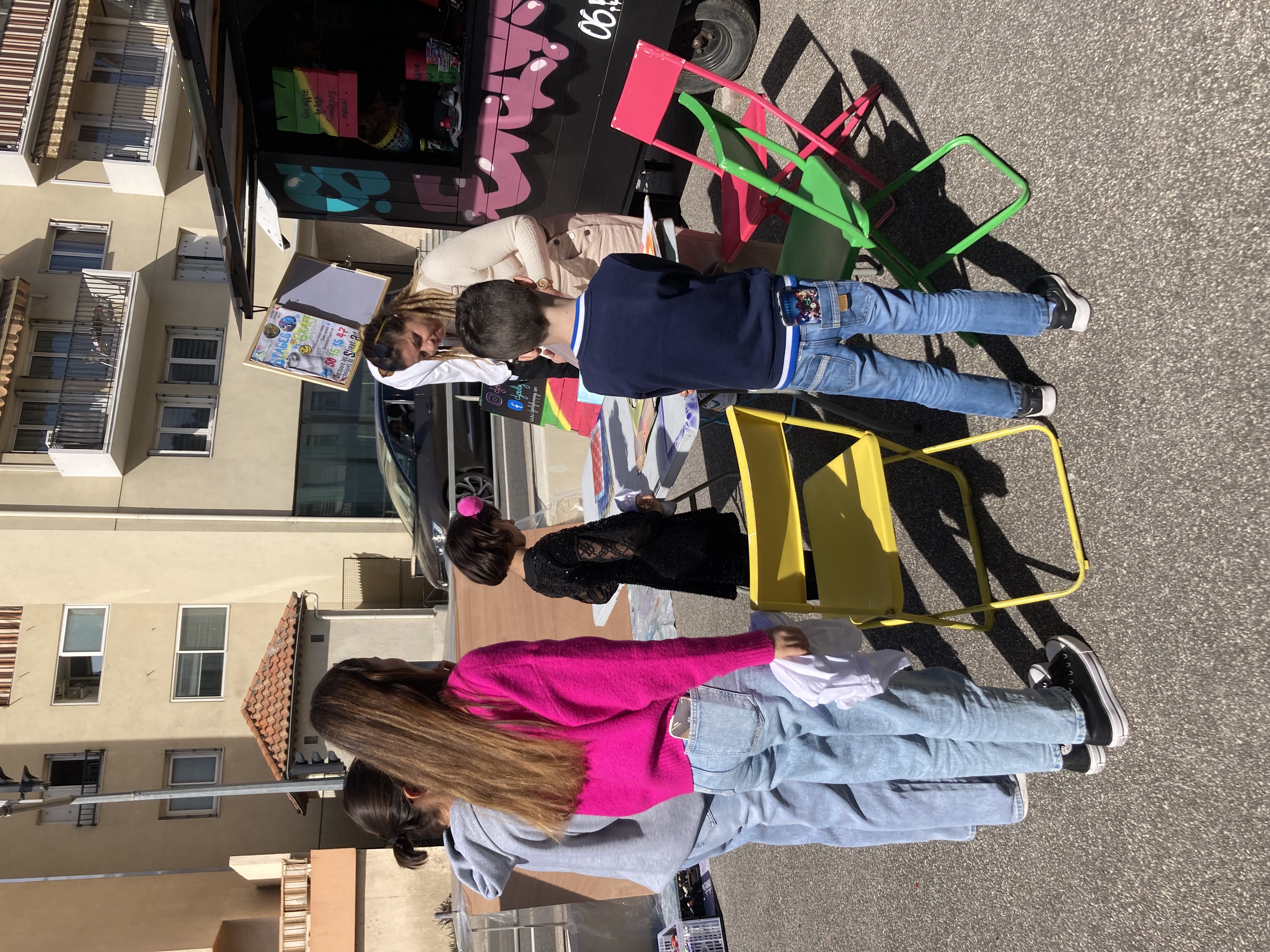 L'apprentissage du graff 